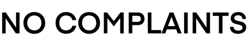NO COMPLAINTS.co logo